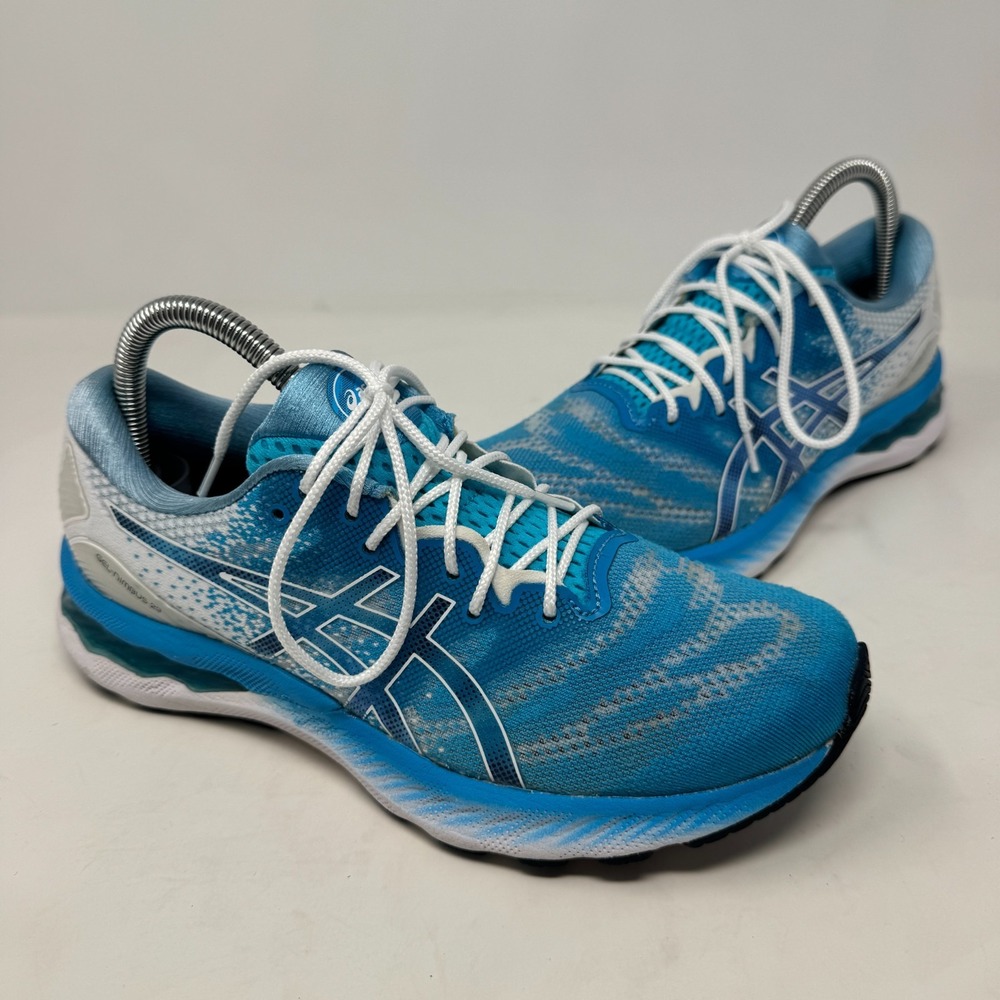 ASICS‎ Gel Nimbus 23 'Digital Aqua' 1012A885-401 Running Shoes Women's Size 8